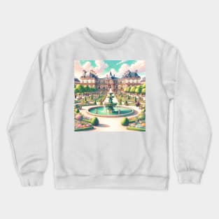 Jardin du luxembourg Crewneck Sweatshirt